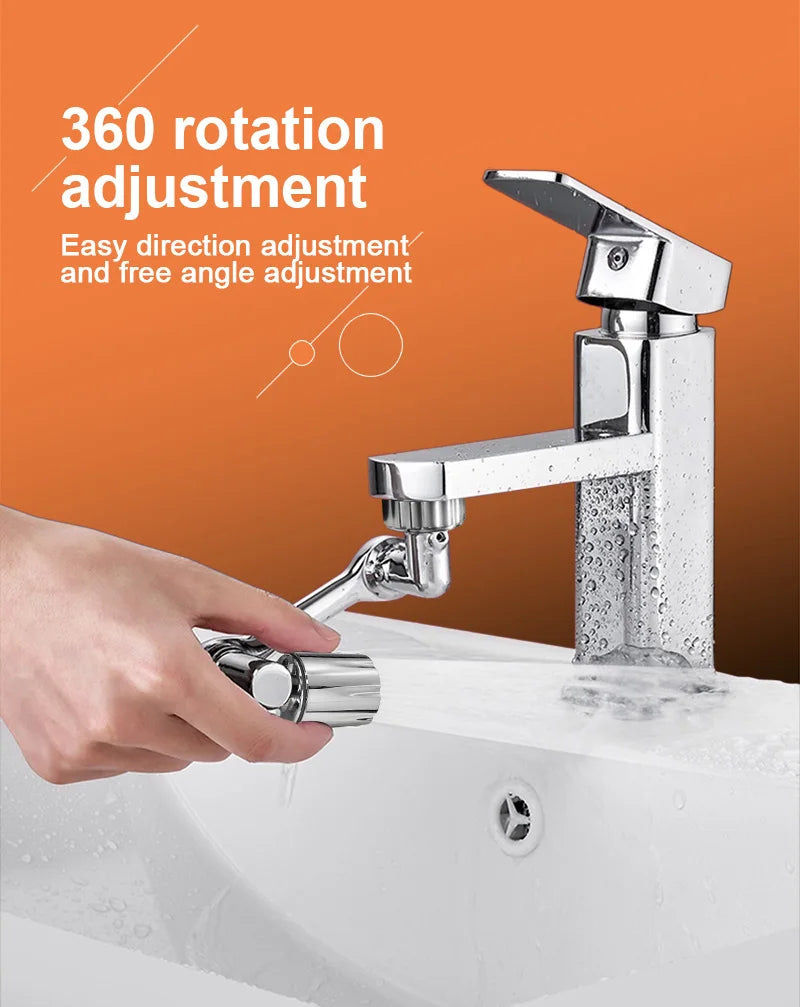 Lacommer™| Rotatable Extension Faucet