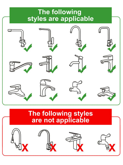 Lacommer™| Rotatable Extension Faucet