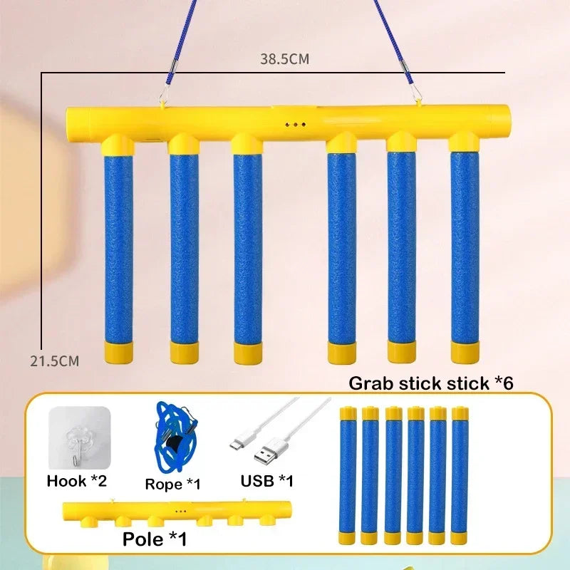 Lacommer™|Catching Sticks Game Reaction Training Toy