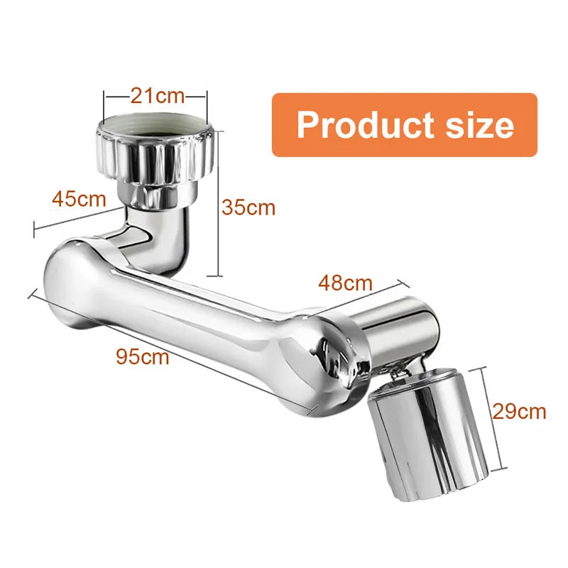 Lacommer™| Rotatable Extension Faucet