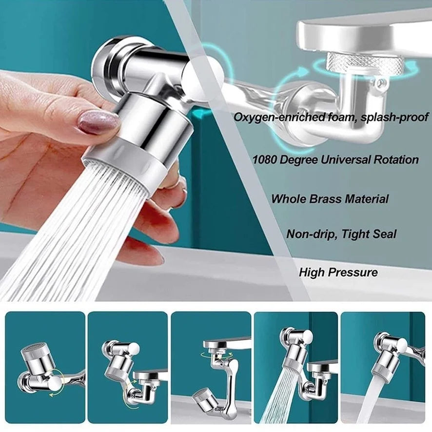 Lacommer™| Rotatable Extension Faucet